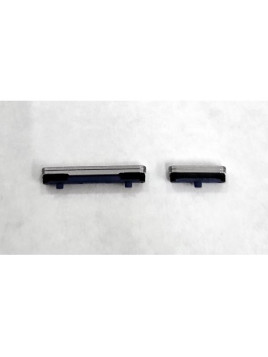 Set de 2 botones power y volumen gris para Samsung Galaxy S25 FE 5G S731 calidad