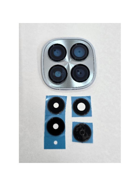 Cubierta camara azul para Xiaomi Redmi Note 15 Pro 4G calidad premium