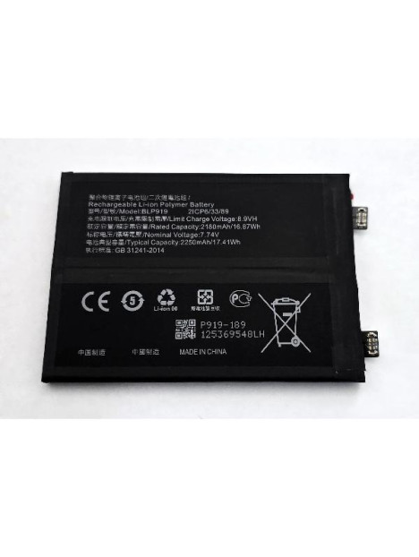 Bateria BLP919 4500mAh para Realme GT Neo 3 RMX3562 RMX3563 calidad premium