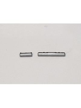 Set 2 boton power y volumen blanco para Samsung Galaxy Tab S6 10.5 T860 T865 calidad premium