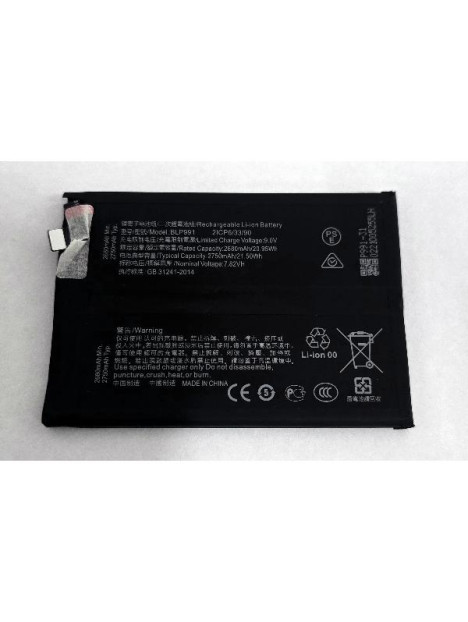 Bateria BLP991 5500mAh para Realme GT Neo 5 SE RMX3700 calidad premium