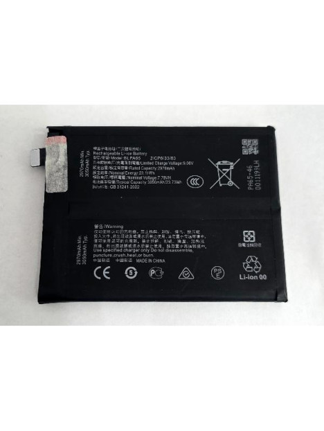 Bateria BLPA65 6100mAh para OnePlus Ace 3 Pro PJX110 calidad premium
