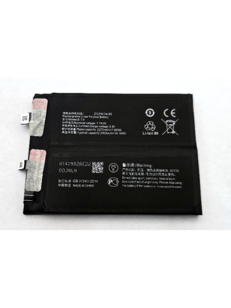 Bateria B-T9 2350mAh x2 para Vivo iQOO 9 5G V2171A calidad premium