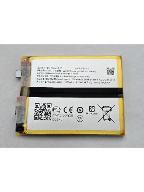 Bateria B-X5 4810mAh para Vivo X90 5G V2241A Vivo X90s 5G V2241HA calidad premium