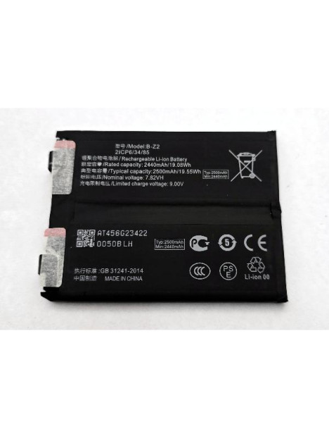 Bateria B-Z2 5000mAh para iQOO Neo8 5G V2301A iQOO Neo8 Pro 5G V2302A calidad premium