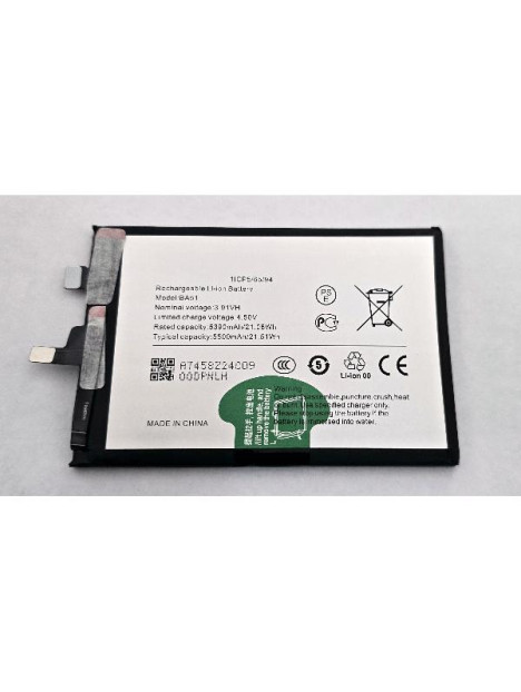 Bateria BA51 5500mAh para Vivo V40e 5G V2403 calidad premium