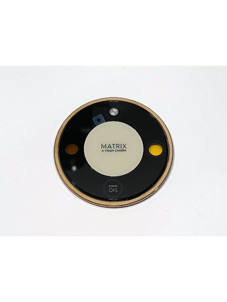 Cubierta camara dorada para Honor Magic8 Lite 5G calidad premium
