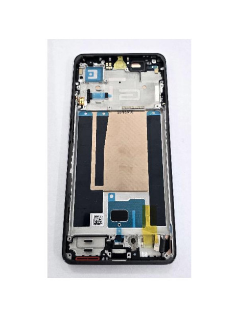 Pantalla para Realme 16 Pro Plus mas tactil negro con marco gris 621029000805 Service Pack