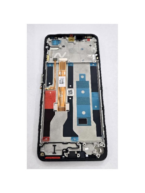 Pantalla para Realme C75 5G mas tactil negro con marco dorado 621029000536 Service Pack