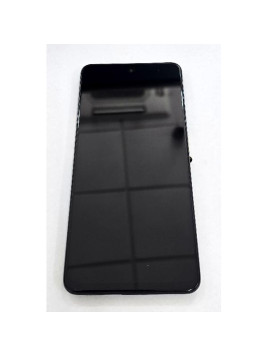 Pantalla para Realme C75 5G mas tactil negro con marco dorado 621029000536 Service Pack