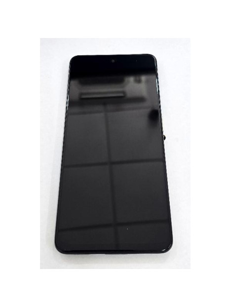 Pantalla para Realme C75 5G mas tactil negro con marco dorado 621029000536 Service Pack