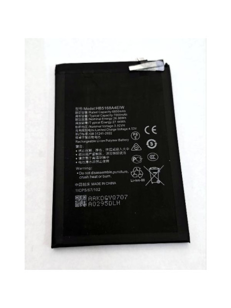 Batería HB5168A4EIW 7000mAh para Honor 400 Smart 4G Honor X7d 4G calidad premium