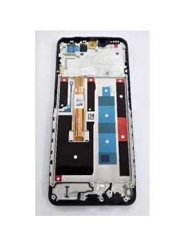 Pantalla para Realme 14X mas tactil negro con marco negro 621029000456 Service Pack
