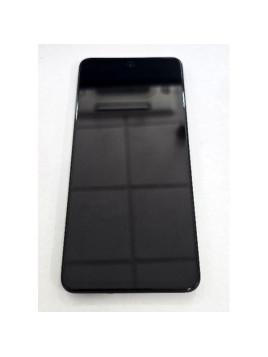 Pantalla para Realme 14X mas tactil negro con marco negro 621029000456 Service Pack