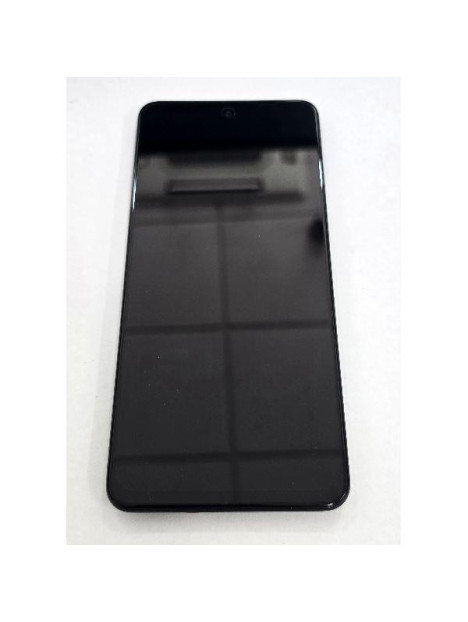 Pantalla para Realme 14X mas tactil negro con marco negro 621029000456 Service Pack