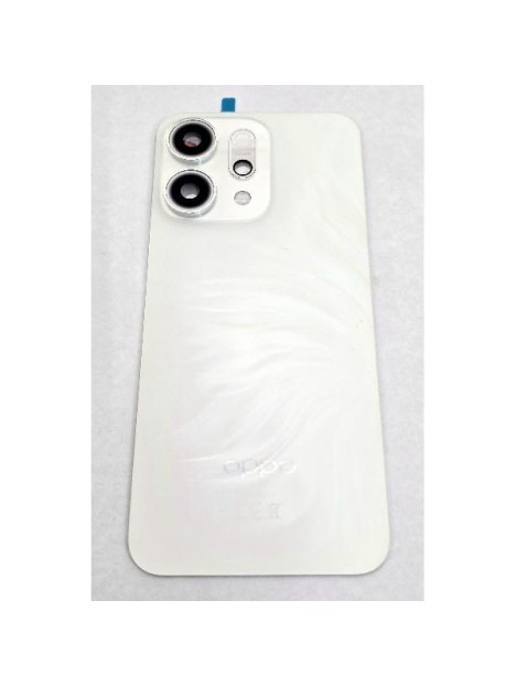 Tapa trasera o tapa bateria blanca para Oppo Reno 14 621033000691 Service Pack