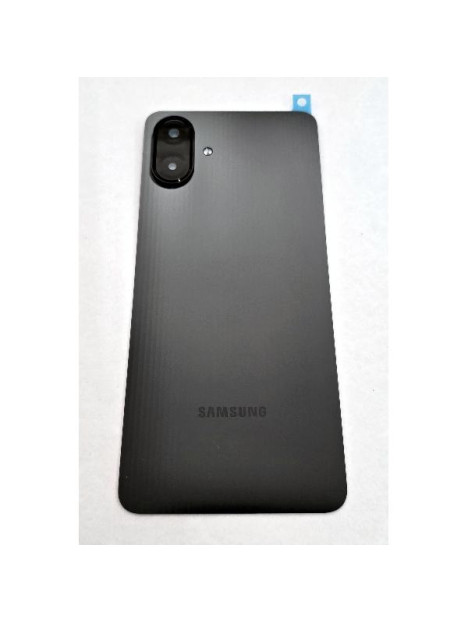 Tapa trasera o tapa bateria gris para Samsung Galaxy A07 4G A075 GH81-28156A Service Pack