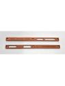 Set de 2 embellecedores naranjas laterales para Blackview Fort 1 calidad premium