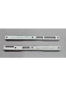 Set 2 Embellecedores plata lateral para Blackview ROCK 3 calidad premium