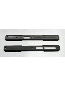 Set 2 embellecedores gris lateral para Blackview ROCK 3 calidad premium