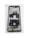 Pantalla para Samsung Galaxy A07 5G A076B mas tactil negro con marco negro GH81-28713A Service Pack