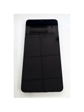 Pantalla para Samsung Galaxy A07 5G A076B mas tactil negro con marco negro GH81-28713A Service Pack