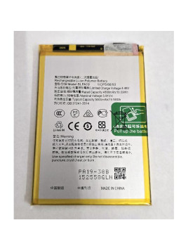 Batería BLPA19 5000mAh para OPPO A18 A38 A58 4G A78 4G A79 5G A2 5G A59 5G CPH2591 calidad premium