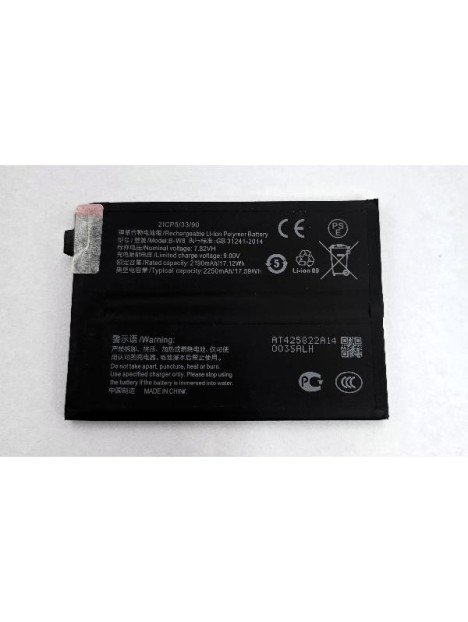 Batería B-W8 2250X2 mAh para Vivo iQOO Z6 5G V2220A calidad premium
