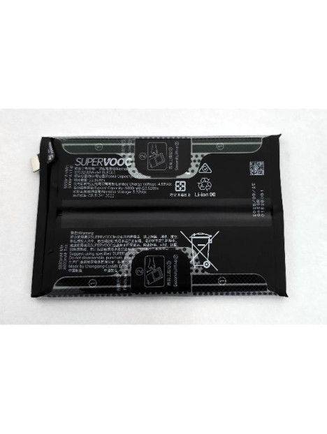 Bateria BLPC63 6000mAh para Oppo Reno14 F 5G Oppo Reno14 FS 5G CPH2743 621035000313 Service Pack