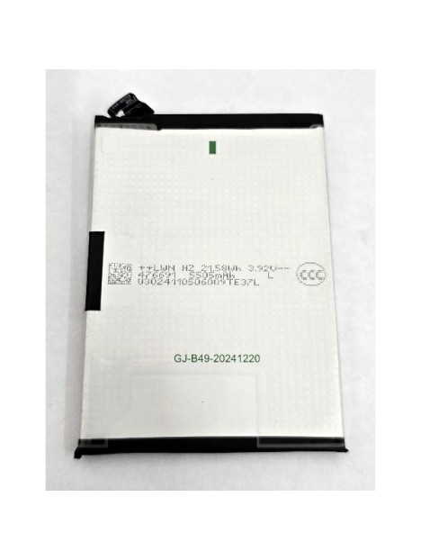 Bateria BLPB55 5600mAh para Oppo Reno13 5G CPH2689 621035000206 Service Pack