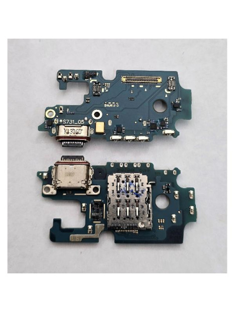 Flex puerto de carga mas lector sim y microfono para Samsung Galaxy S25 FE 5G S731 compatible