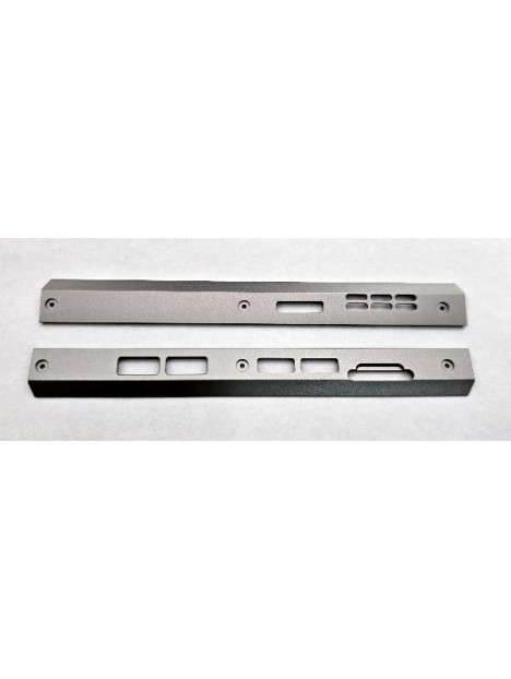 Set de 2 embellecedores grises para Unihertz 8849 Hike calidad premium