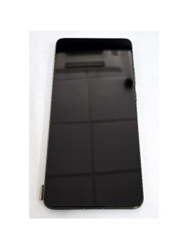 Pantalla para Motorola Edge 70 5G mas tactil negro con marco verde oscuro calidad premium