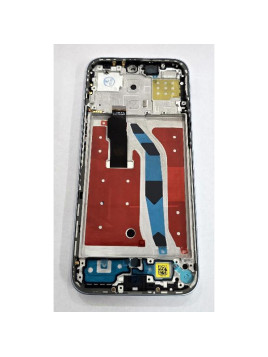 Pantalla para Honor X8C mas tactil negro con marco azul compatible TFT