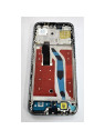 Pantalla para Honor X8C mas tactil negro con marco azul compatible TFT