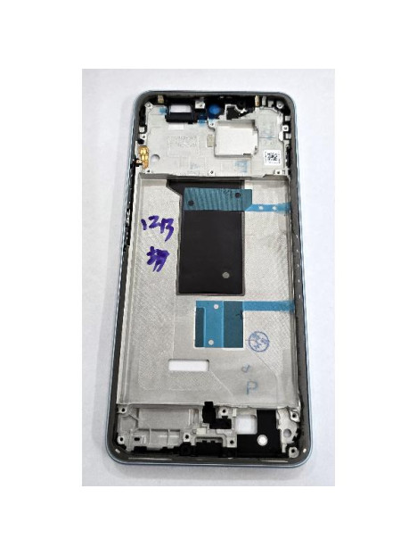 Carcasa o marco frontal azul para Xiaomi Redmi Note 15 Pro 4G