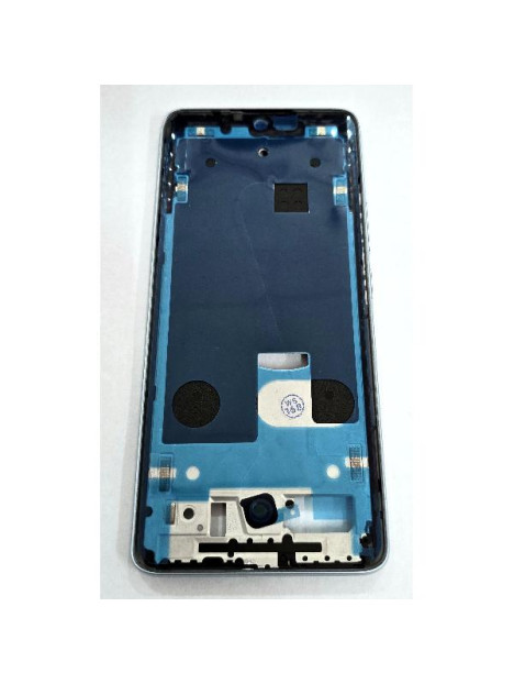 Carcasa o marco central azul para Xiaomi Redmi Note 15 5G
