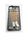 Pantalla para Motorola Edge 70 5G mas tactil negro con marco gris calidad premium