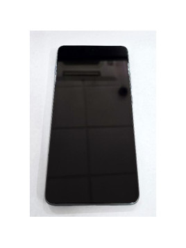 Pantalla para Motorola Edge 70 5G mas tactil negro con marco gris calidad premium
