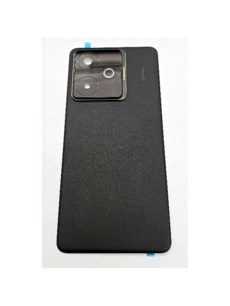Tapa trasera o tapa bateria negra para Realme GT 7T 5G con cubierta de camara