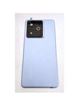 Tapa trasera o tapa bateria azul para Realme GT 7T 5G con cubierta de camara