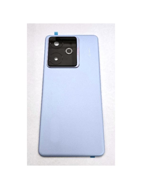 Tapa trasera o tapa bateria azul para Realme GT 7T 5G con cubierta de camara
