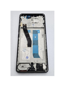 Pantalla para Xiaomi Redmi Note 15 4G mas tactil negro con marco negro calidad premium
