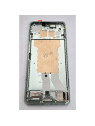 Pantalla para Motorola Edge 70 5G mas tactil negro con marco verde claro calidad premium