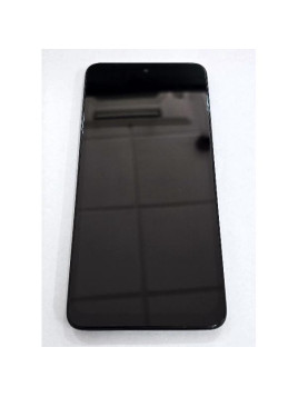 Pantalla para Xiaomi Redmi Note 14 4G mas tactil negro con marco negro version Europea compatible TFT