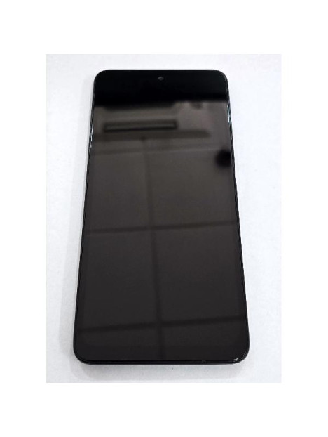 Pantalla para Xiaomi Redmi Note 14 4G mas tactil negro con marco negro version Europea compatible TFT
