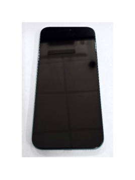 Pantalla para Honor X8C mas tactil negro con marco verde compatible TFT
