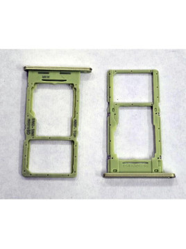 Soporte o bandeja sim amarilla para Samsung Galaxy A25 5G A256B GH98-48655C Service Pack