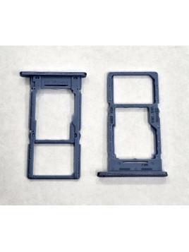 Soporte o bandeja sim azul para Samsung Galaxy A25 5G A256B GH98-48655D Service Pack