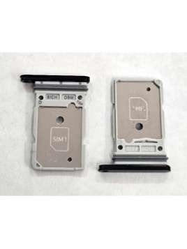 Soporte o bandeja sim negro Titanio para Samsung Galaxy S25 Ultra S938B GH98-49811D Service Pack
